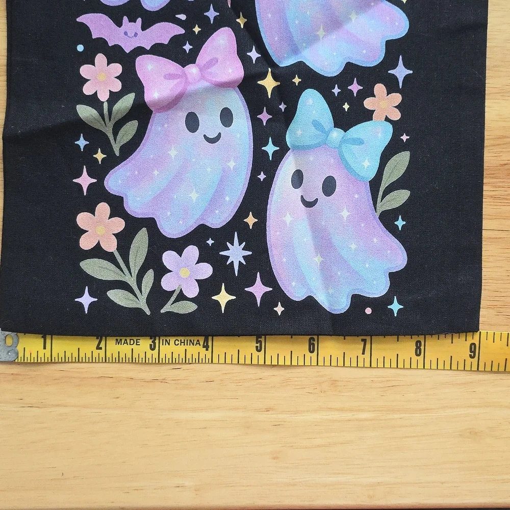 Cute Ghost Tote Bag with Bows For Trick Or Treat